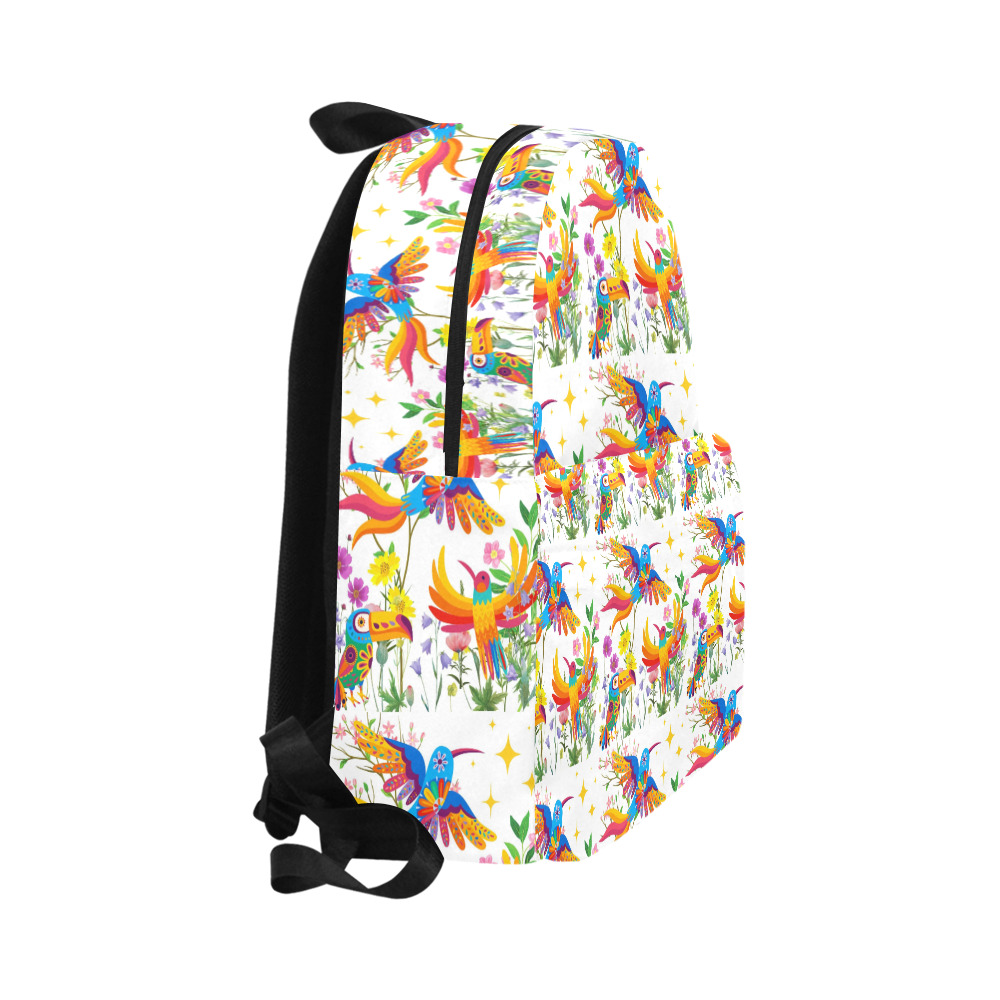Birds of Paradise Pattern Unisex Classic Backpack (Model 1673)