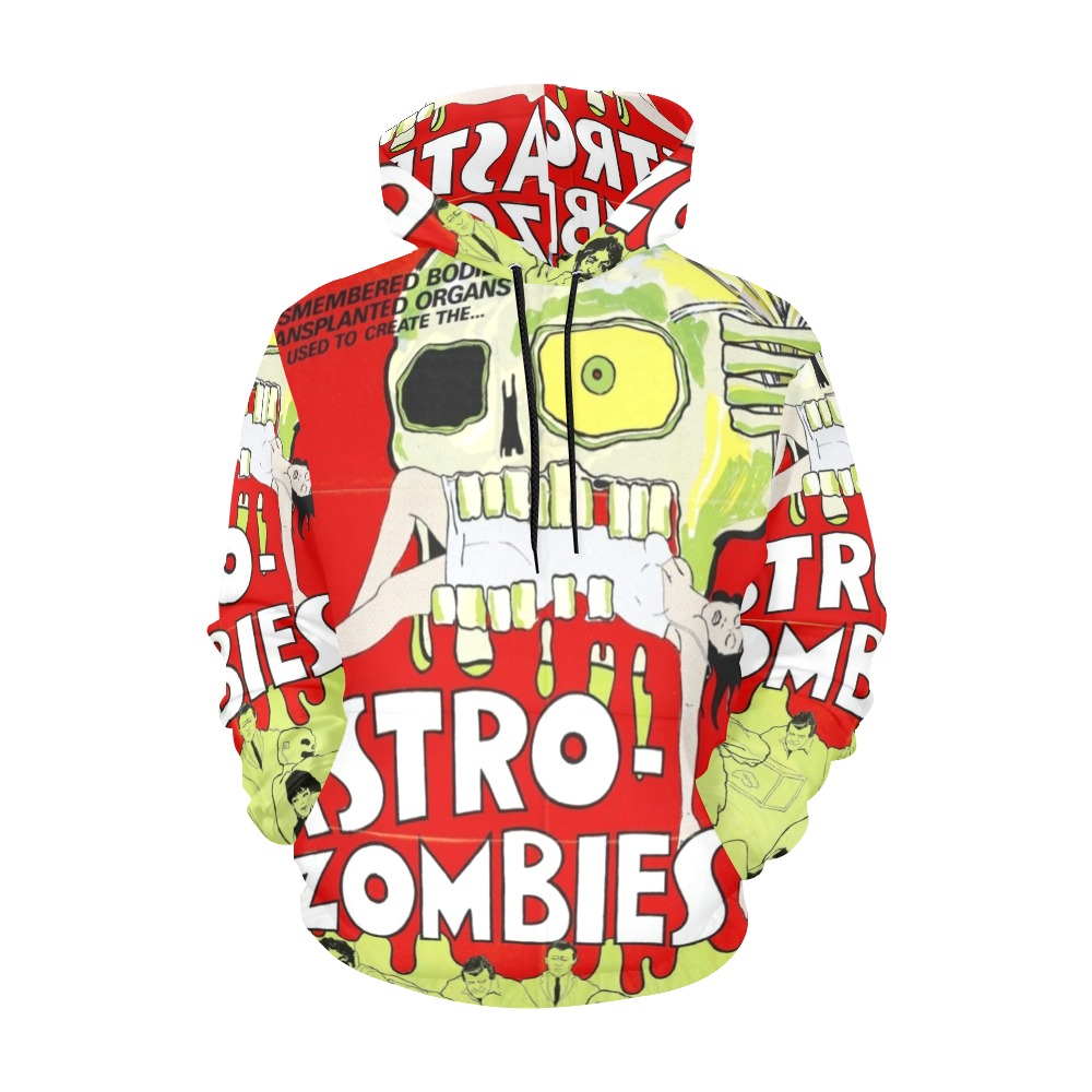 Astro Zombies All Over Print Hoodie for Men (USA Size) (Model H13)