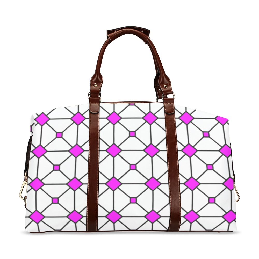 stain glass window shellp Classic Travel Bag (Model 1643) Remake