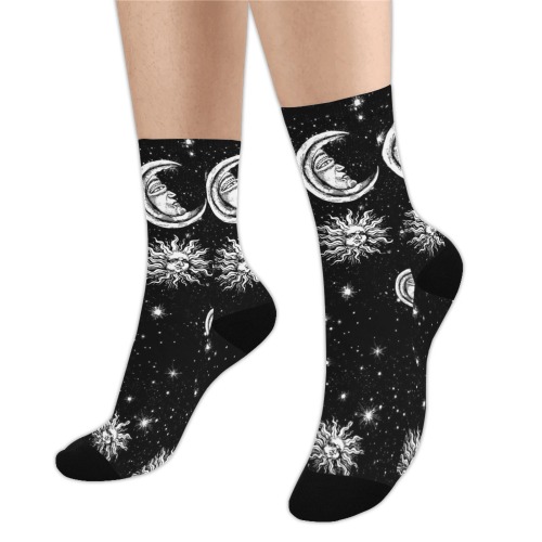 Mystic Moon and Sun Trouser Socks (For Men)