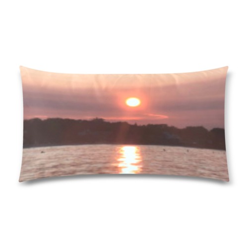 Glazed Sunset Collection Rectangle Pillow Case 20"x36"(Twin Sides)