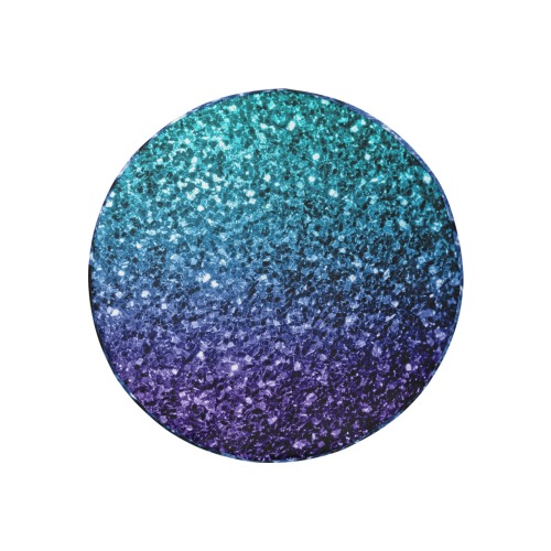 Blue Ombre Sparkles 6k 30 Inch Spare Tire Cover