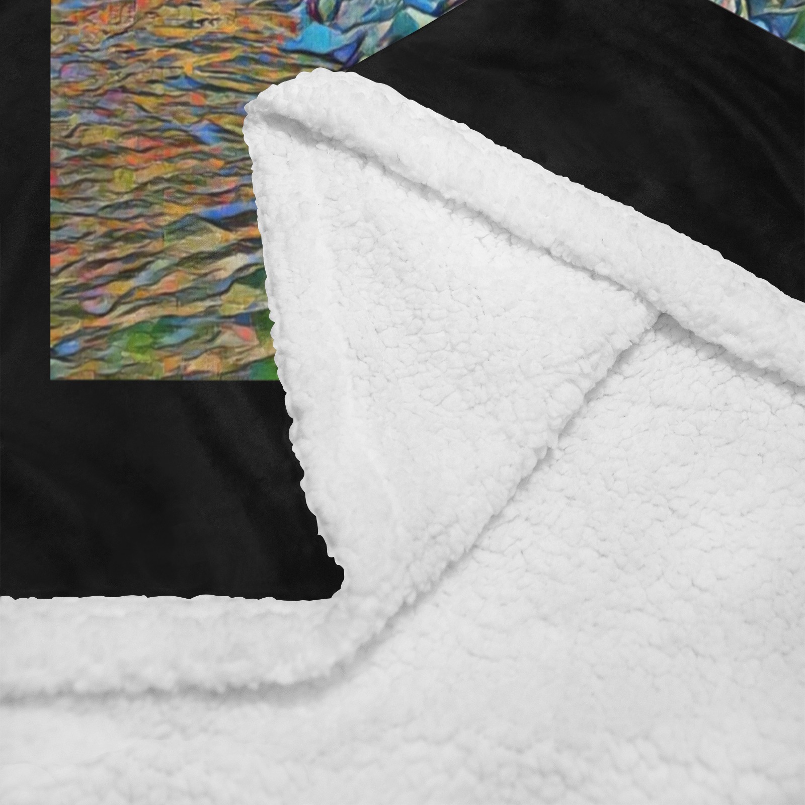 69522 Double Layer Short Plush Blanket 50"x60"