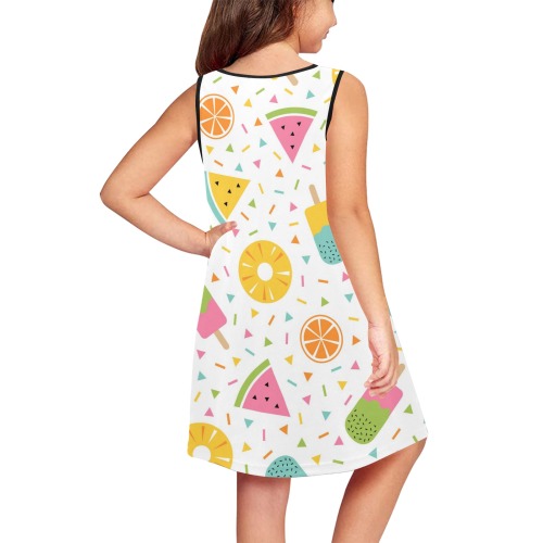 bb 951100DD Girls' Sleeveless Dress (Model D58)
