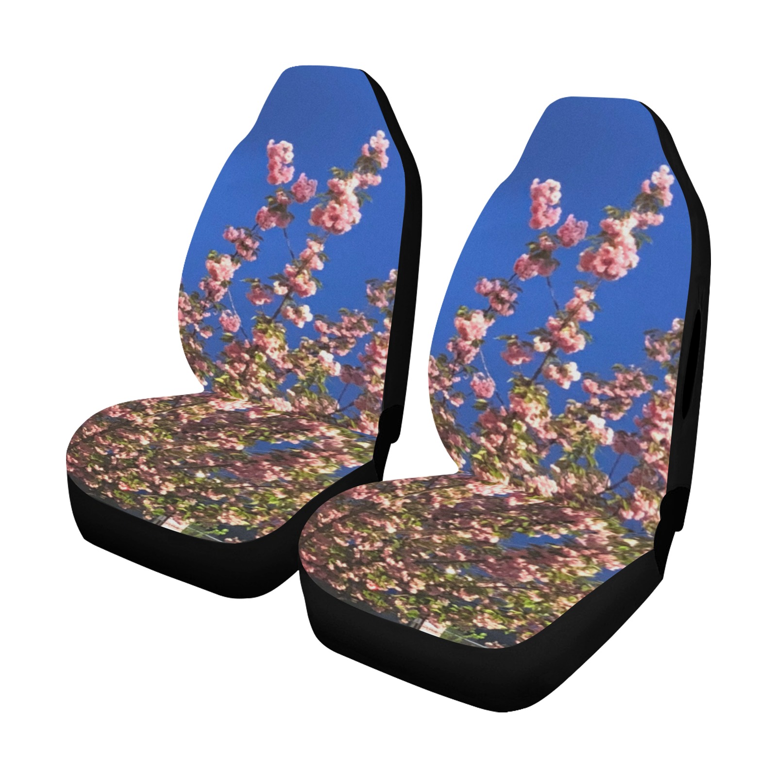 Cherry Tree Car Seat Cover Airbag Compatible (Set of 2)