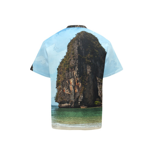 Phra-Nang Krabi Thailand Men's Henley T-Shirt (Model T75)