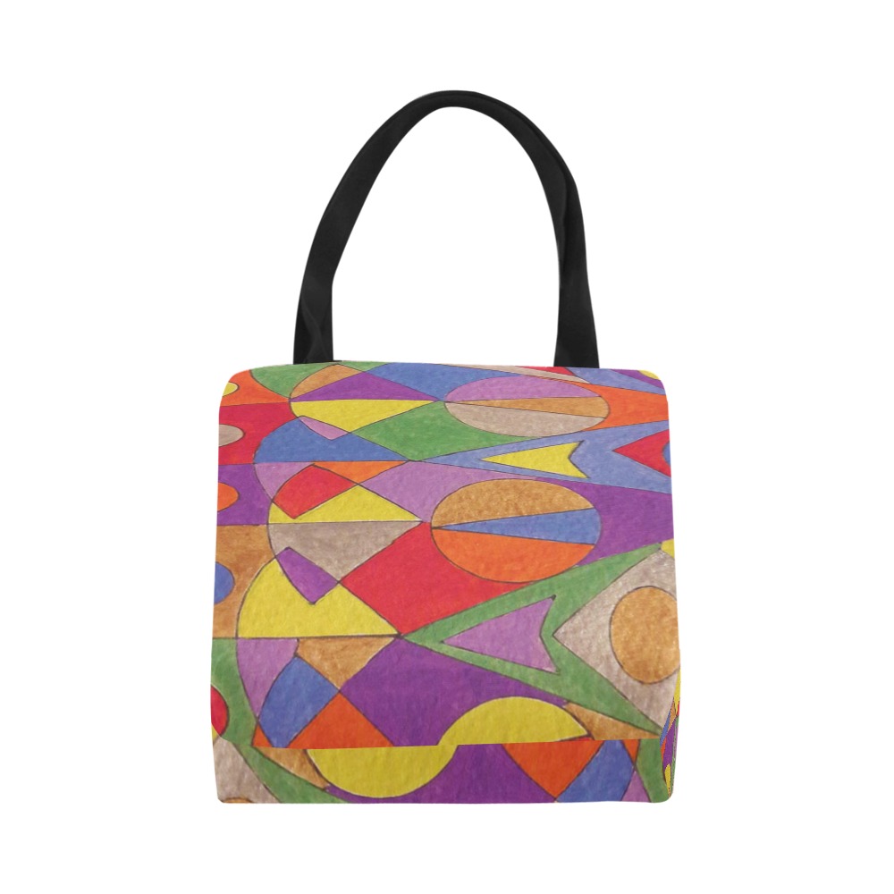 Abstract Acrylic 1 Canvas Tote Bag (Model 1657)