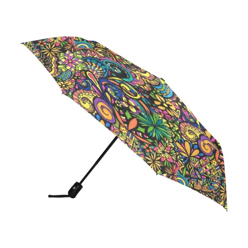 Life's a Circus Anti-UV Auto-Foldable Umbrella (U09)