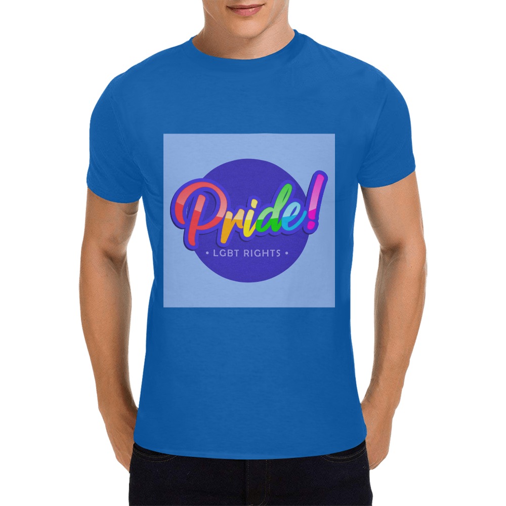 LGBT Rights Men's T-Shirt in USA Size (Front Printing Only)