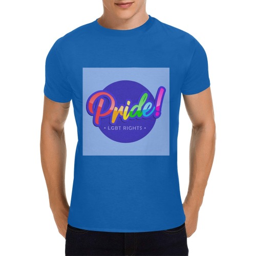 LGBT Rights Men's T-Shirt in USA Size (Front Printing Only)