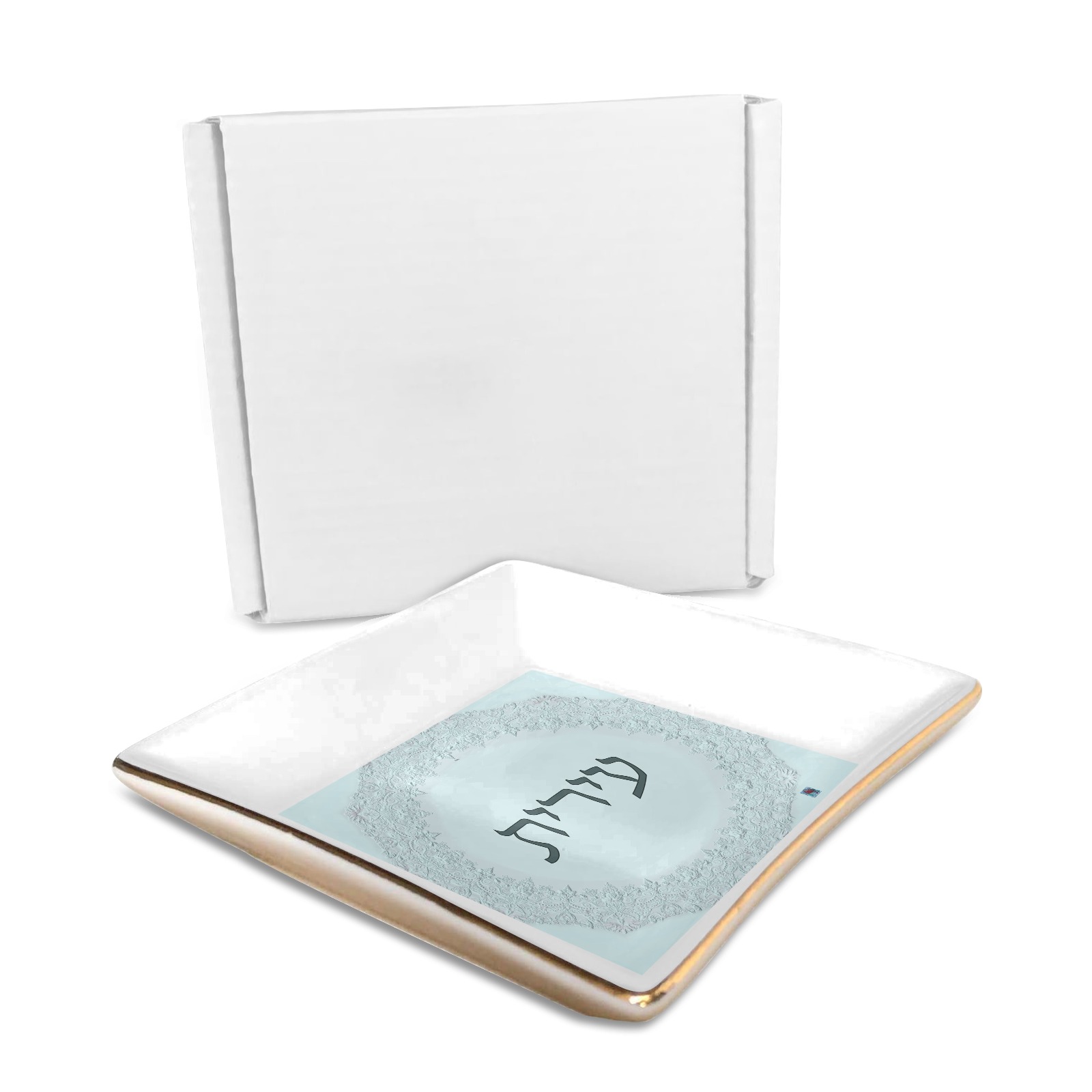 EDIT-20X20-page006 Square Jewelry Tray with Golden Edge