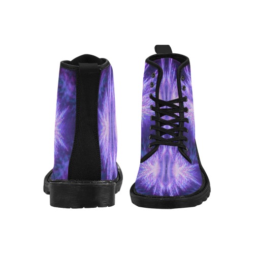 Cosmic Vibes Martin Boots for Women (Black) (Model 1203H)