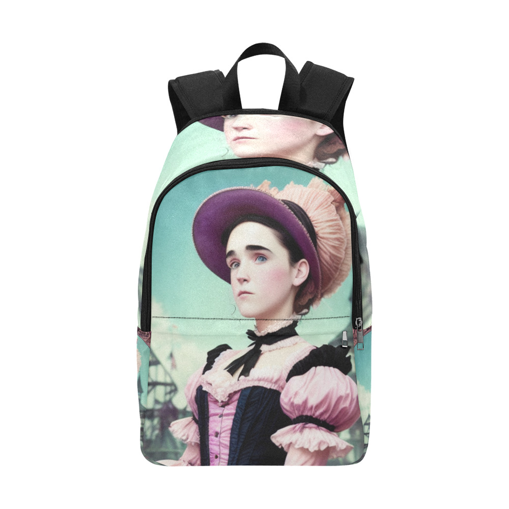 victorian girl 2 Fabric Backpack for Adult (Model 1659) | ID: D6743799