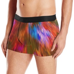 abstract 1 (5) Men's All Over Print Boxer Briefs (Model L10)