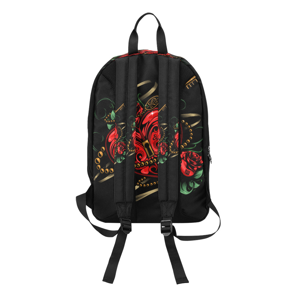 Key To My Heart Large Capacity Travel Backpack (Model 1691)