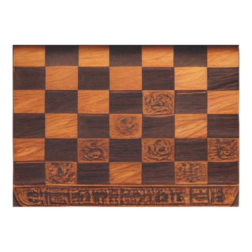 chess board 2 Cotton Linen Tablecloth 60"x 84"