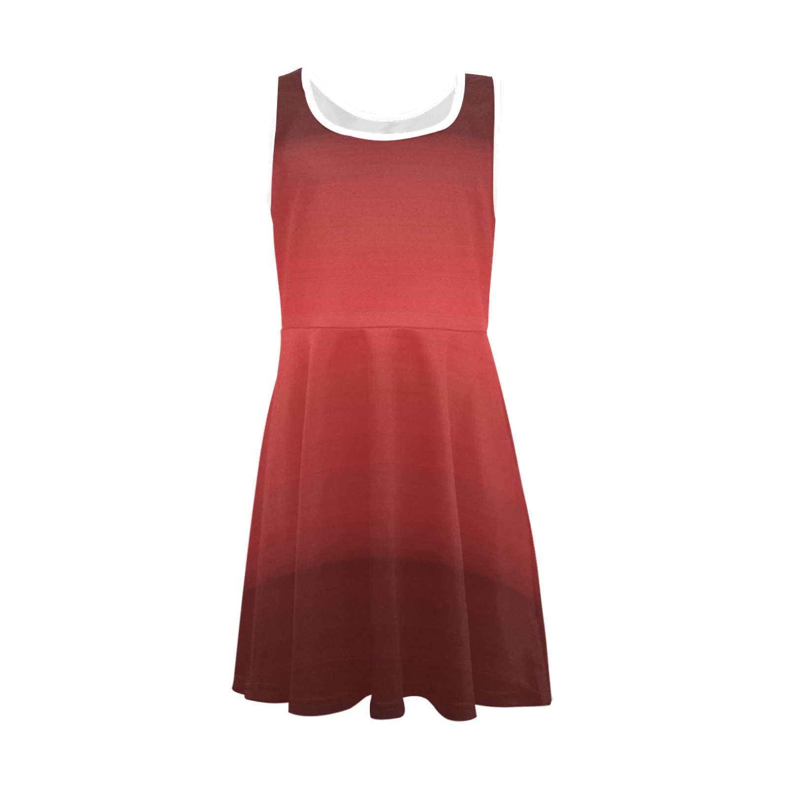 orn red Girls' Sleeveless Sundress (Model D56)