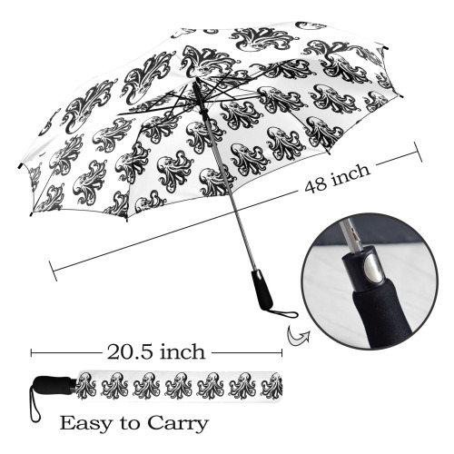 octopus Semi-Automatic Foldable Umbrella (Model U12)