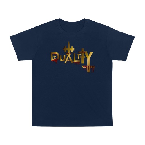 Duality Men's T-Shirt in USA Size (Two Sides Printing)