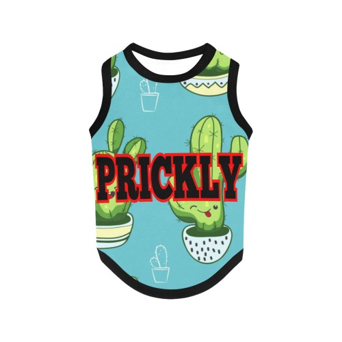 PRICKLY All Over Print Pet Tank Top