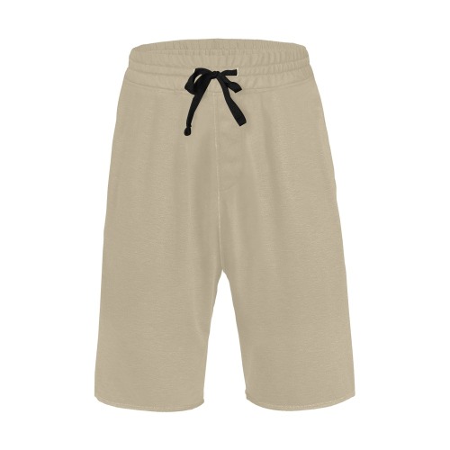 beige Men's All Over Print Casual Shorts (Model L23)