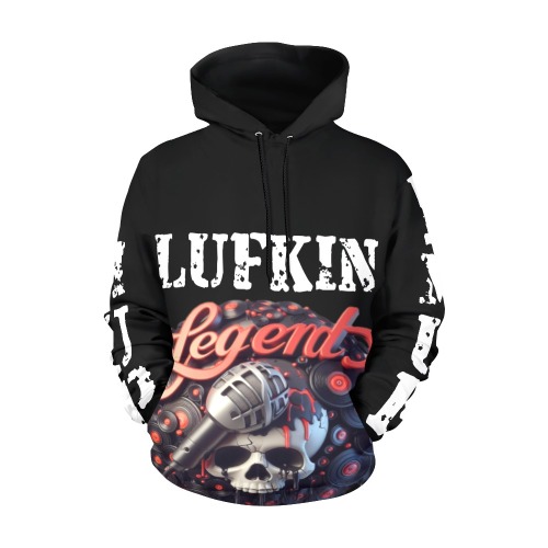 Lufkin Legend hoodie  RWB All Over Print Hoodie for Men (USA Size) (Model H13)