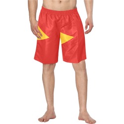 Flag_of_East_Timor.svg Men's Swim Trunk (Model L21)