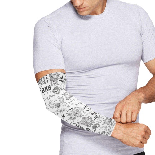 Inspirational tattoo pattern BL 2 Arm Sleeves (Set of Two)