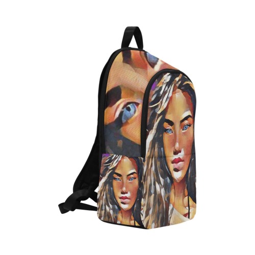 The Brush Dabs Of Beauty Fabric Backpack for Adult (Model 1659)