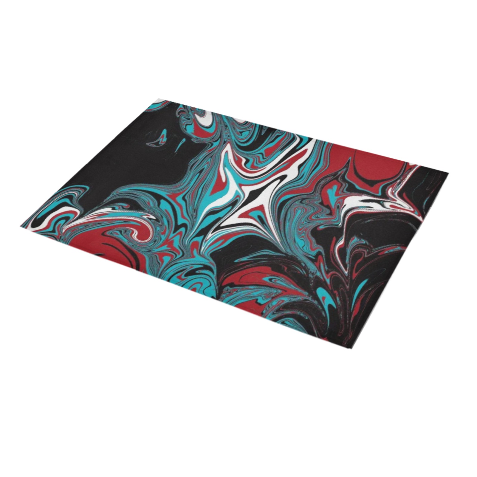 Dark Wave of Colors Azalea Doormat 30" x 18" (Sponge Material)