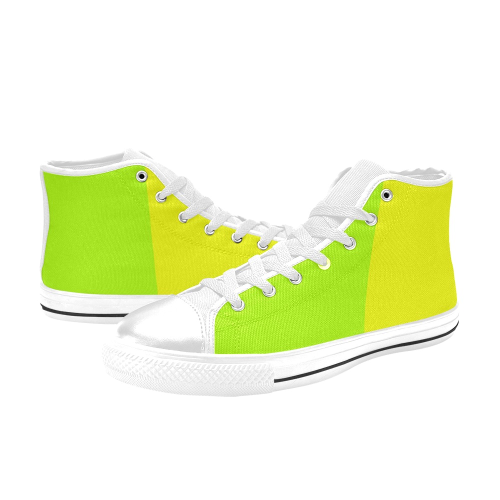 limon Men’s Classic High Top Canvas Shoes (Model 017)
