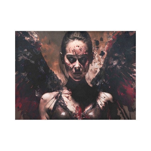 Angel of death Placemat 14’’ x 19’’ (Set of 2)