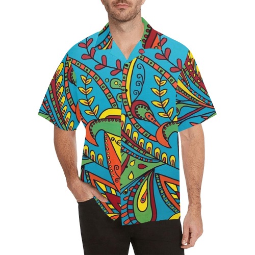 Euphoric Hawaiian Shirt (Model T58)