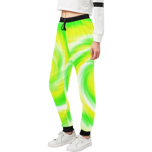 pantalon de deporte verde explosion Unisex All Over Print Sweatpants (Model L11)