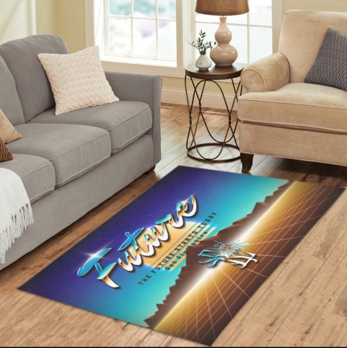 The Future Starts Today Collectable Fly Area Rug 5'x3'3''