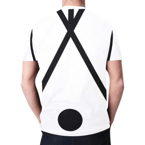 teepee New All Over Print T-shirt for Men (Model T45)