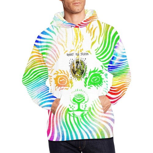 Branded Hoodie All Over Print Hoodie for Men (USA Size) (Model H13)
