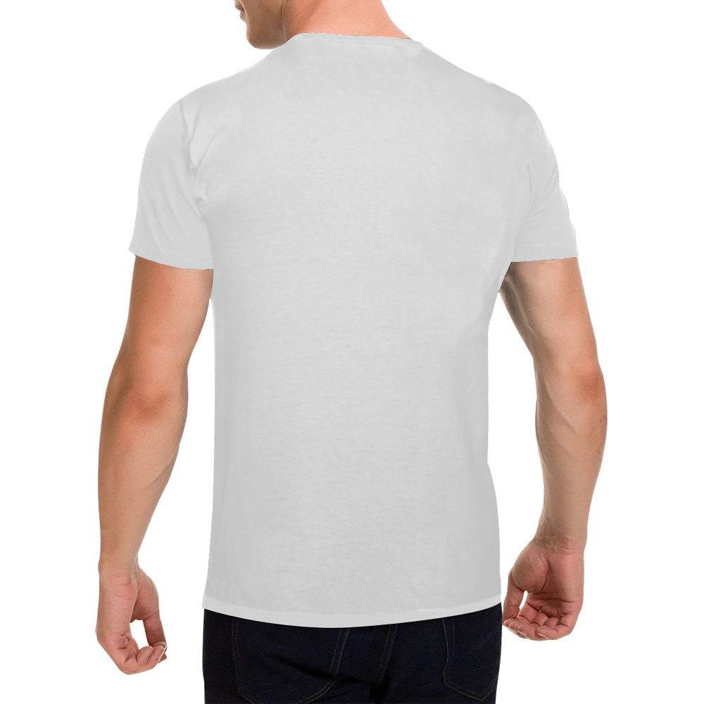 the only way men shirt Men's T-Shirt in USA Size (Front Printing Only)