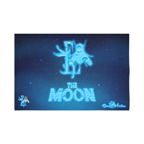 The Moon Collectable Fly Cotton Linen Wall Tapestry 90"x 60"
