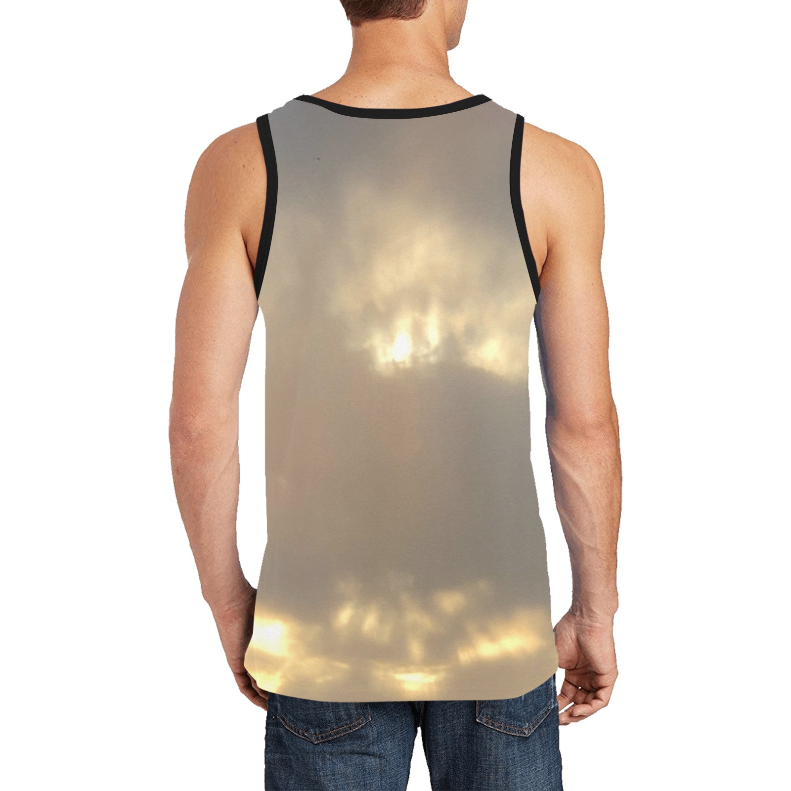 Cloud Collection Men's All Over Print Tank Top (Model T57)