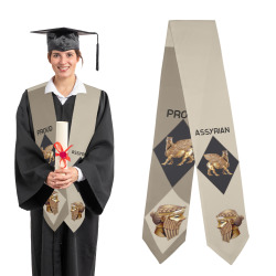 Proud Assyrian Graduation Stole
