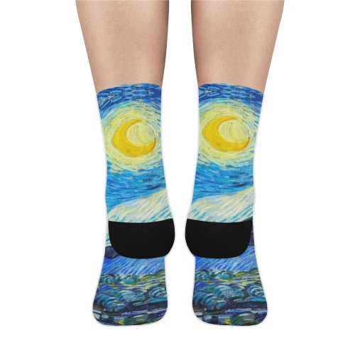 Starry Night Trouser Socks (For Men)