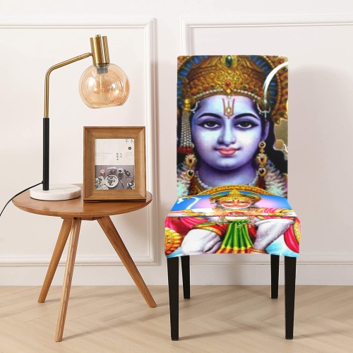 HINDUISM Removable Dining Chair Cover