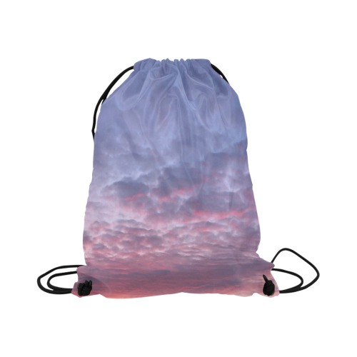 Morning Purple Sunrise Collection Large Drawstring Bag Model 1604 (Twin Sides)  16.5"(W) * 19.3"(H)
