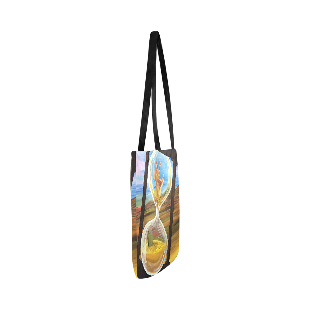 Out Of Time Reusable Shopping Bag Model 1660 (Two sides)