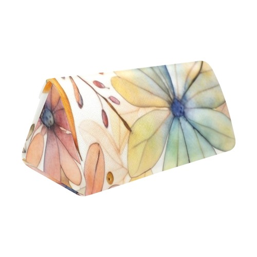 Watercolor Floral 2 Custom Foldable Glasses Case