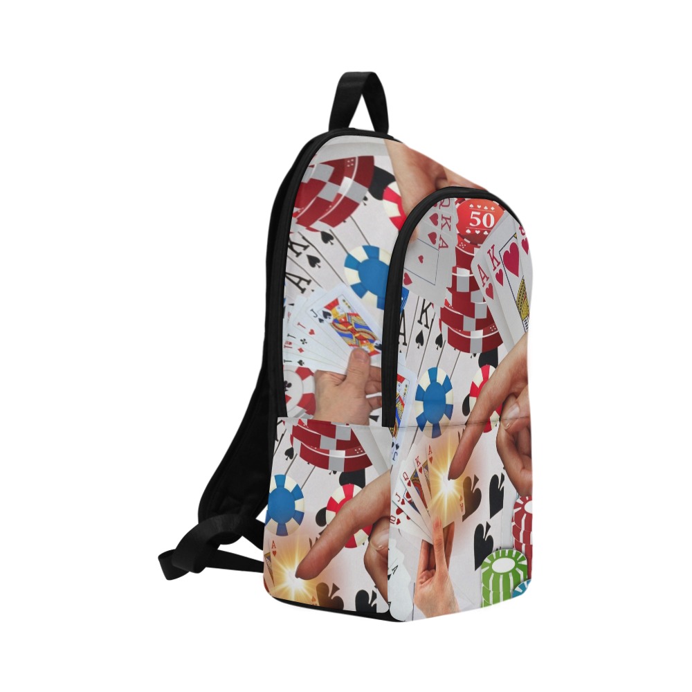 POKER NIGHT TOO Fabric Backpack for Adult (Model 1659)