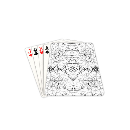 fantasia nera 2 Playing Cards 2.5"x3.5"