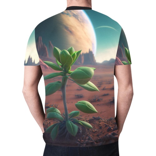 plant New All Over Print T-shirt for Men (Model T45)