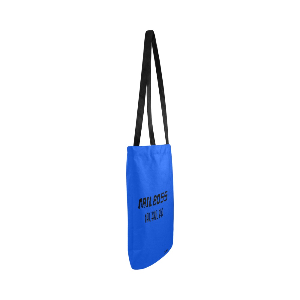 Blue Nail Shopping Bag Reusable Shopping Bag Model 1660 (Two sides)